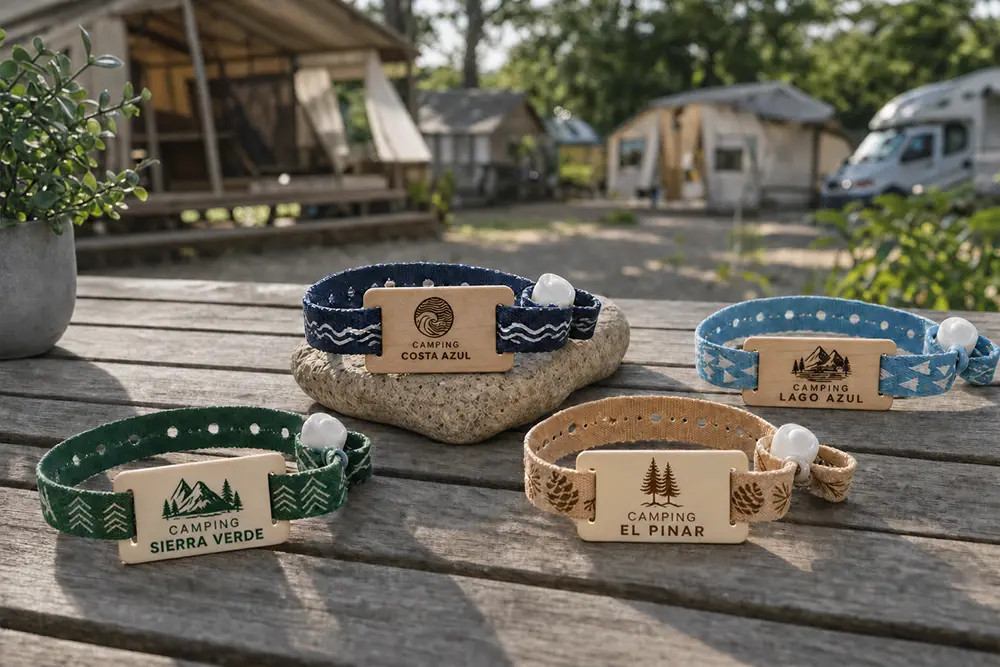 Pulseras RFID para campings