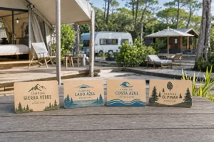 Tarjetas para campings