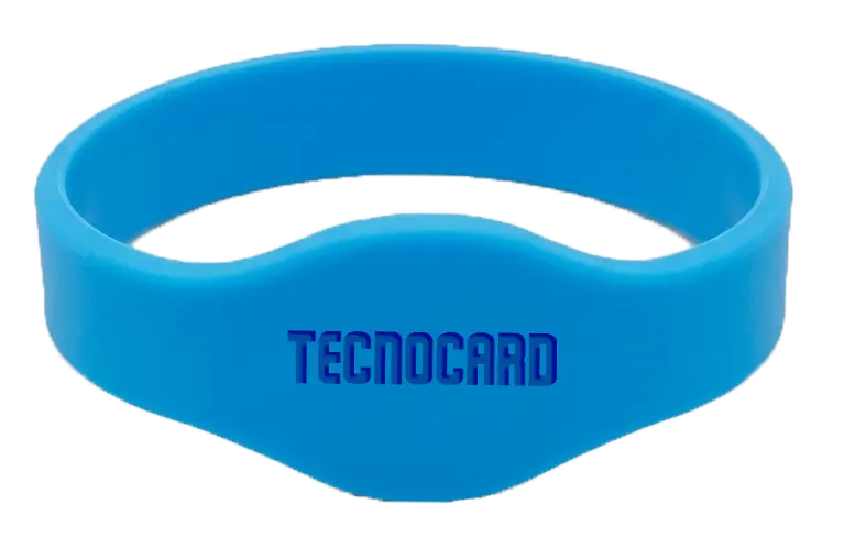 Pulsera de silicona oval serigrafia - Tecnocard