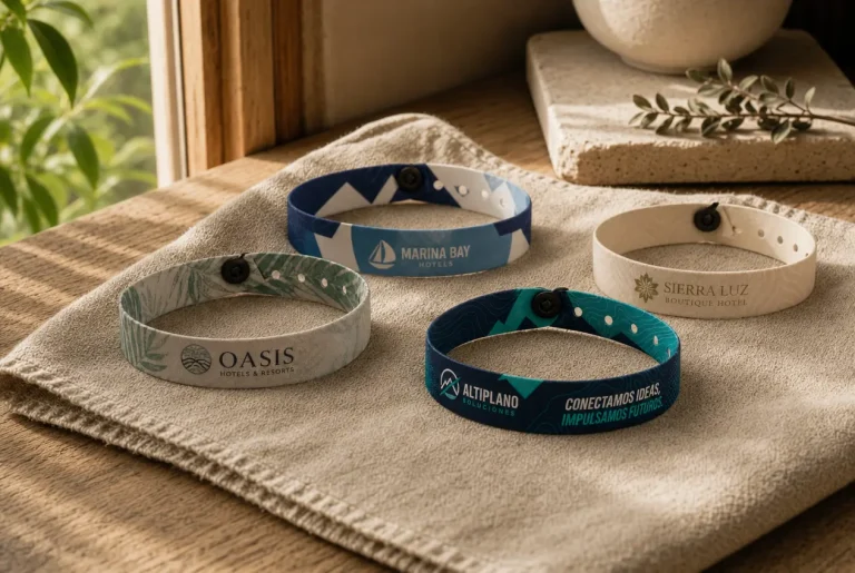 Pulseras de tela 1 Pulseras de tela para hoteles