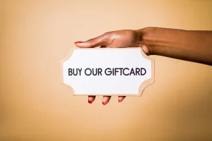 Tarjetas regalo personalizadas