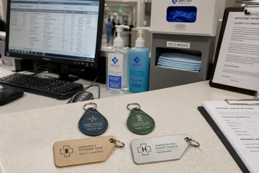 Llaveros - hospitales