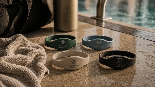 Pulsera de silicona - gimnasios