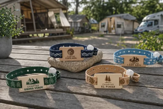 Pulseras RFID para campings