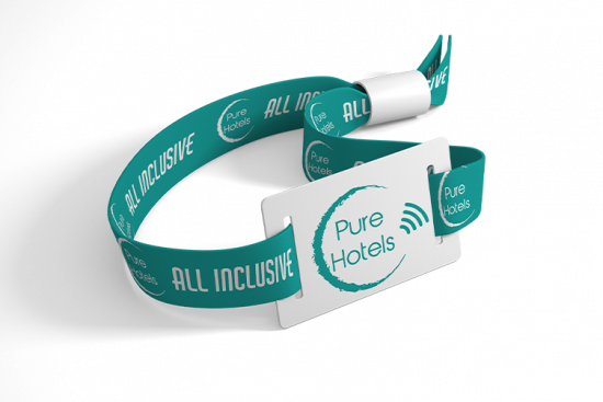 tarjetas llave para hoteles de pulsera