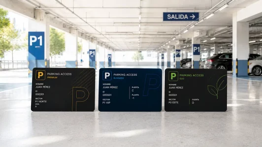 Tarjeta parking - entidades deportivas